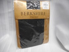 Berkshire Trend Queen MINI CHECK Pantyhose Black Size 3x-4x 8225