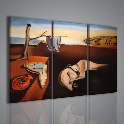 QUADRI MODERNI SALVADOR DALI/' IV STAMPA SU TELA DI PITTORI FAMOSI