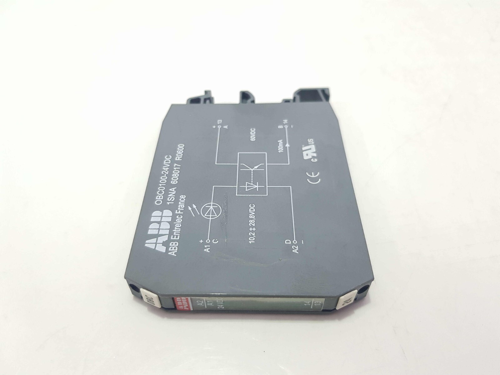 ABB 1SNA608017R0600 INTERFACE RELAY 060801706 OBC0100-24VDC | eBay 