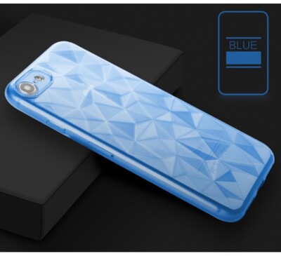 Ultra Soft TPU Handy Schutz Hülle Case DIAMANT BLAU Cover Xiaomi Redmi Note 6A
