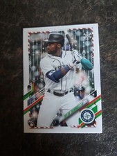 2021 Topps Holiday Rookie Taylor Trammell RC Card# HW154. rookie card picture