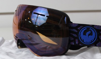 Dragon X1s Ski Snowboard Goggles Olio - Flash Blue Lumalens + Bonus New