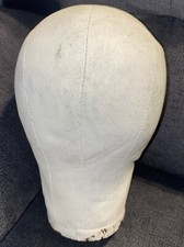 Vintage Canvas Mannequin Wig Or Hat Stand