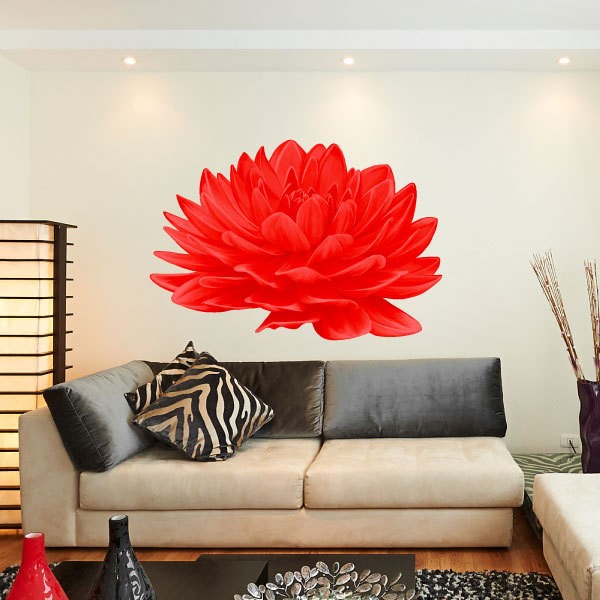 Flower Wall Stickers Vinyl Floral Wall Decals Wall Art Wall Graphics eBay