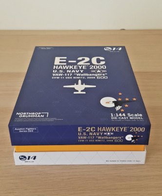 1/144 新品未使用 E-2C VAW-117 「Wallbangers」 Aviation Fighters E-2C Hawkeye 2000 US Navy VAW117
