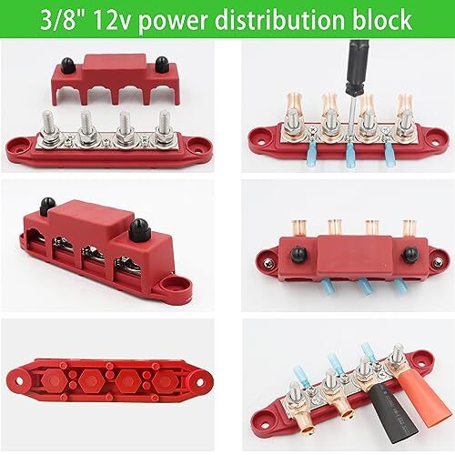Joinfworld 400A Bus Bar 12V Power Distribution Block Jamaica