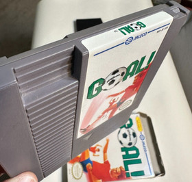 Goal (Nintendo Entertainment System goal!) Nes Game soccer box complete cib ⚽🥅