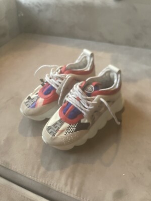 Versace Chain Reaction Sneakers Mens Size 40