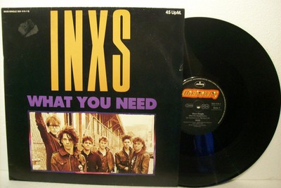 12'' INXS---WHAT YOU NEED (NM)