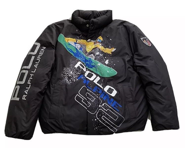 Polo Ralph Lauren Ski Alpine 92 Goose Snowboarding Down Jacket