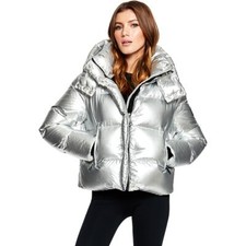 Sam Jordy Down Jacket - Women's Silver, L