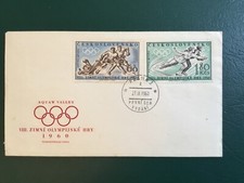 ICOLLECTZONE Czechoslovakia 965-66 Olympic FDC Cover (E600)
