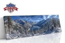 The Winterglass Sanctuary Canvas Print for Home Decor, Wall Decor Art Poster