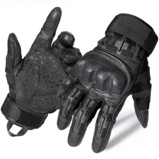 Men' Tactical Shooting Gloves Military Combat Full Finger Protection Work Gloves