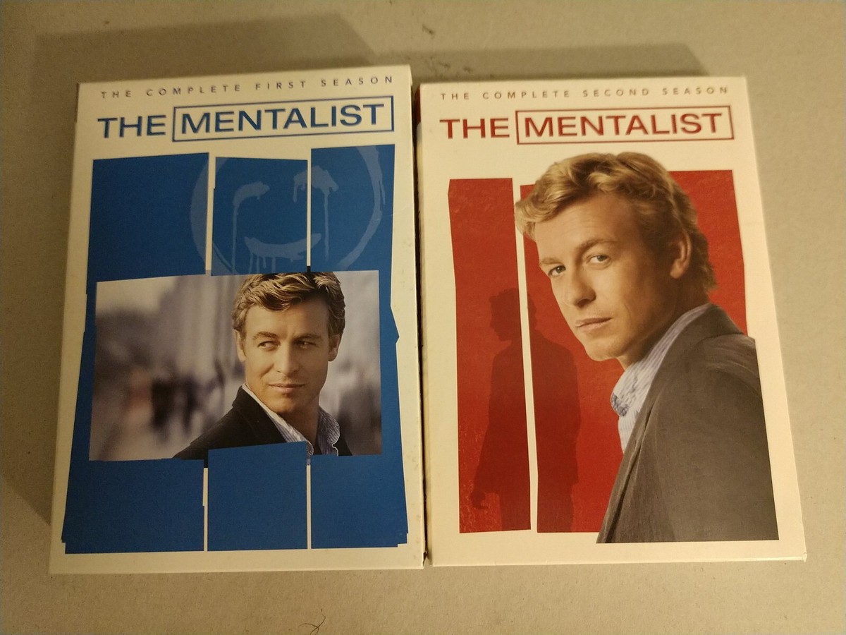 The Mentalist Seasons 1-3 TV series (DVD) Simon Baker Robin Tunney