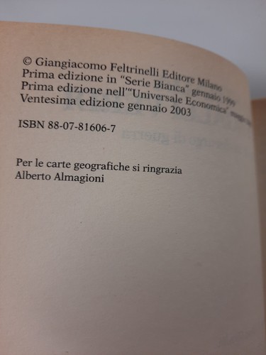LIBRO Pappagalli verdi. Cronache di un chirurgo di guerra di Gino Strada - 第 5/5 張圖片