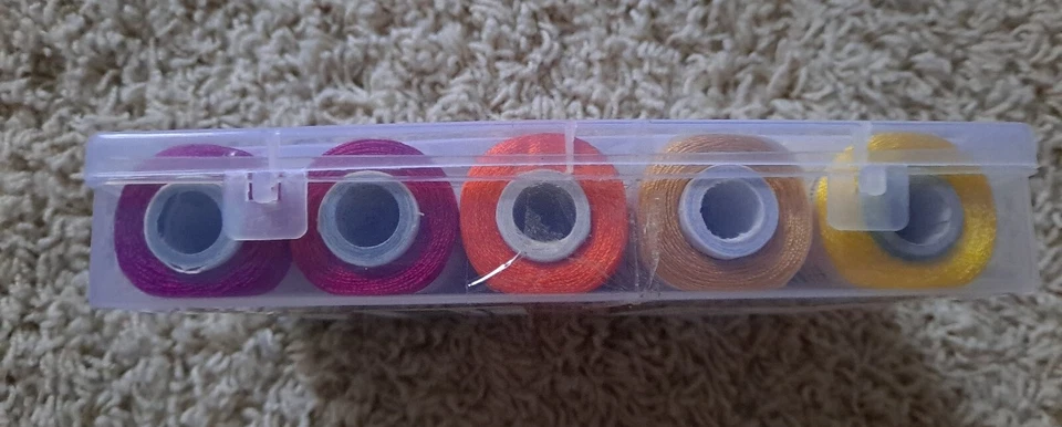 Unobite Silk Thread for Jewelry Making Multicolors Pack Of 10 New - Image 2 of 4