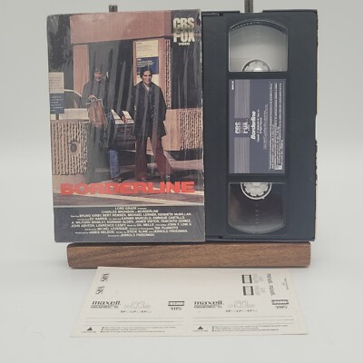 Big Box In Shrink Borderline VHS Rare CBS Fox Video Charles Bronson Ships Safe