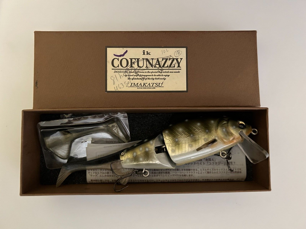 Imakatsu Cofunazzy Hand Crafted Swimbait With Extra Tail | eBay