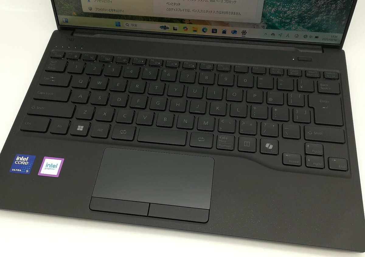 Fujitsu LIFEBOOK WU5/J3 Intel Core Ultra 5 8GB Memory 256GB SSD w