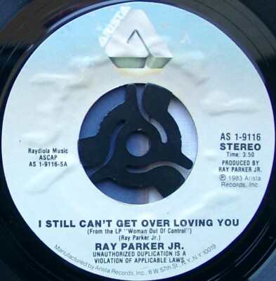 RAY PARKER Jr. - I Still Can't Get Over Loving You 7'' - AS 1-9116 - 1983 US