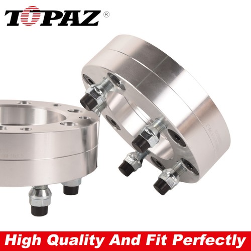 4Pcs 6x5.5 to 5x5 Wheel Adapters 2'' Use 5 Lug Wheels On 6 Lug Trucks M14x1.5 - Picture 8 of 8