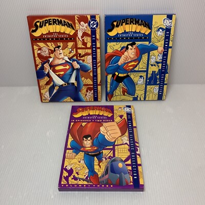 Superman: The Animated Series - Complete TV Series, Volumes 1 2 3