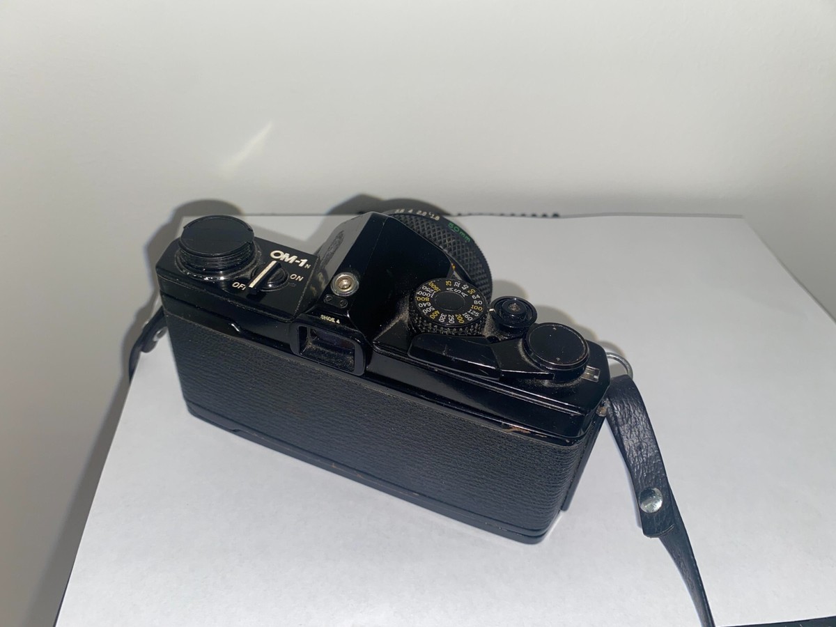 Olympus OM-1n Black camera - 50mm f1.8 Zuiko lens OM1 | eBay