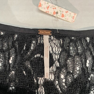 Free People Ruby Lace Mini Dress Black Women's Size XS NWT | eBay Free People Ruby Lace Mini Dress Black Women's Size XS NWT | eBay