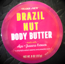 Trader Joe's Body Butter - 8oz Full Size New - BRAZIL NUT