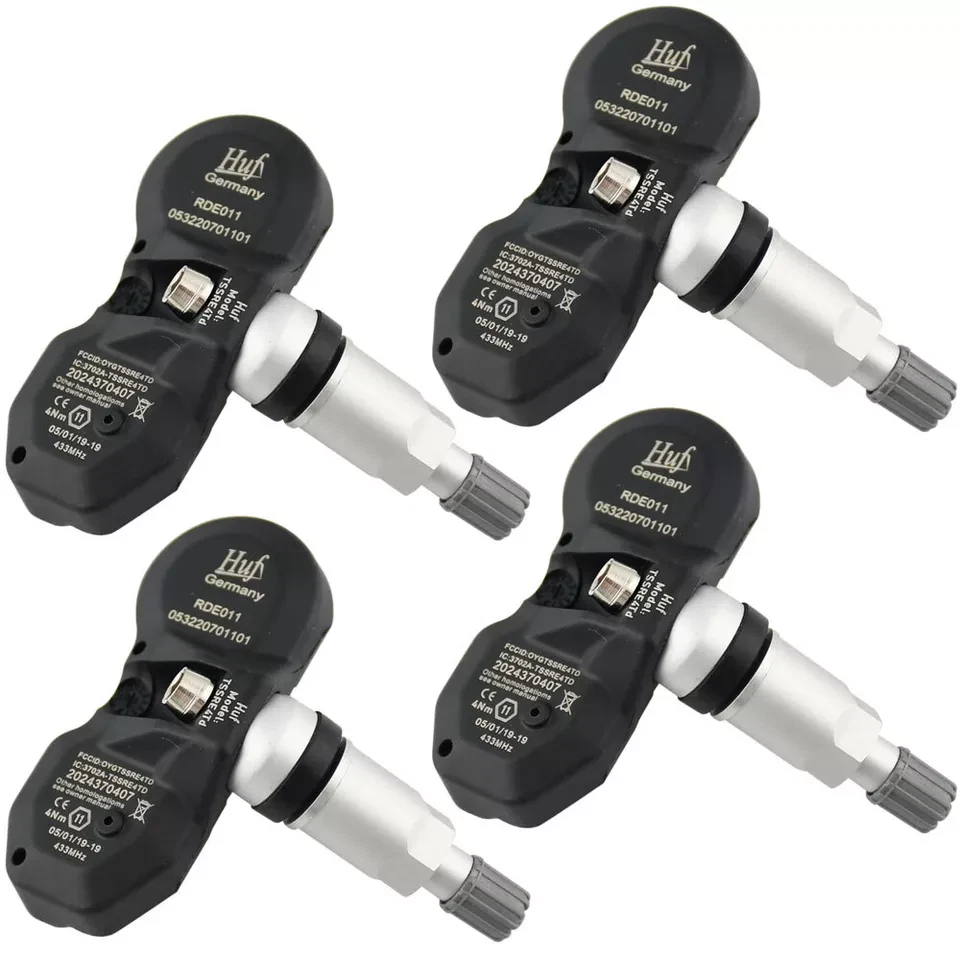 4Pcs Genuine OEM Tire Pressure Sensor TPMS For BMW E82E90E60 E66 E70 X3 X5 X6 Z4 Foto 2 de 4