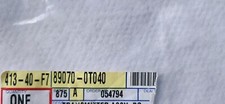 Toyota Venza Keyless Remote Key Fob New Genuine Oem 89070-0t040 Toyota Venza Keyless Remote Key Fob New Genuine Oem 89070-0t040