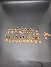 20 Solid COPPER Rivets Burrs, Sizes 9 12 14 ASSORTED LENGTHS