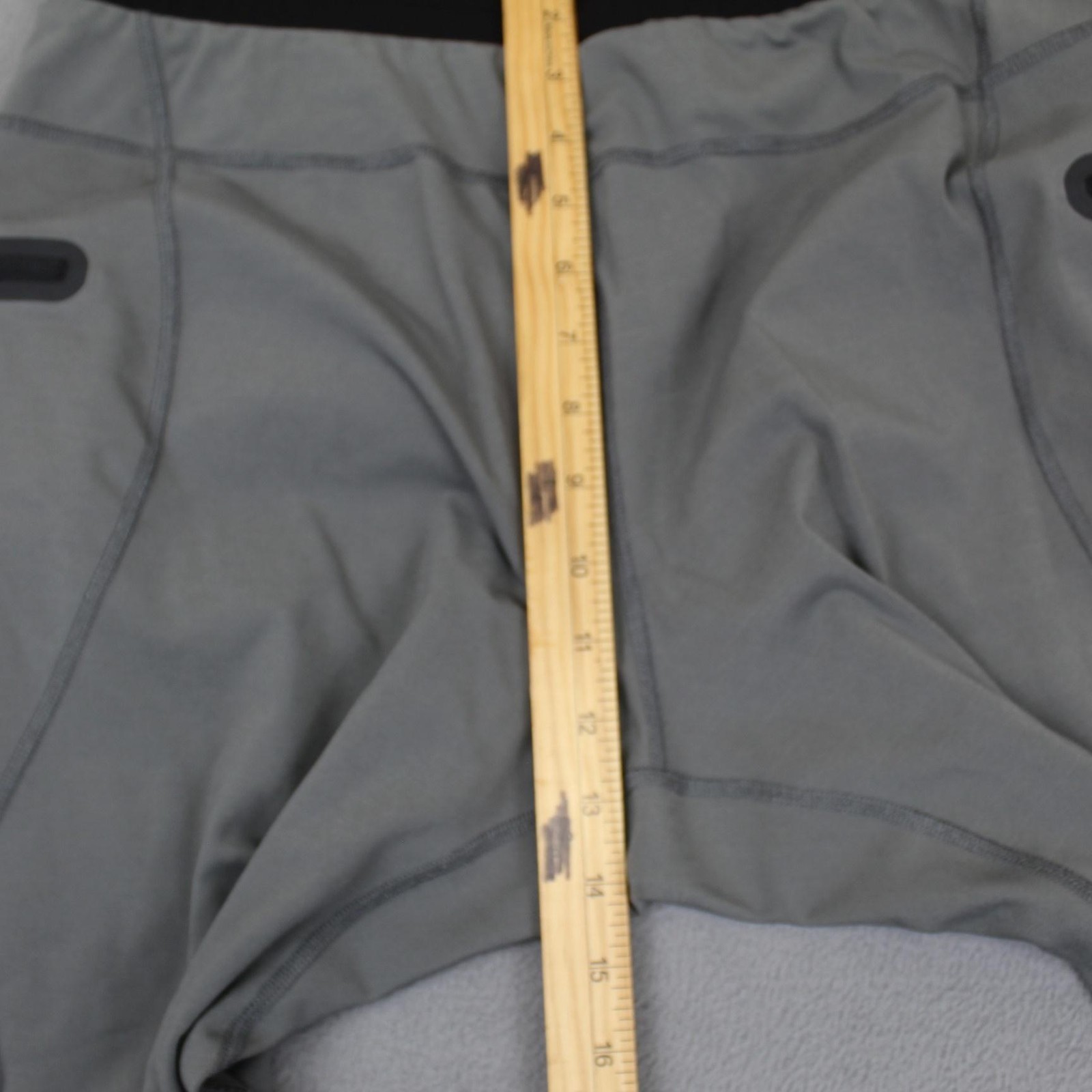 BYLT Joggers Mens Large Gray Athletic Zip Pocket Stretch Lightweight Sweatpants