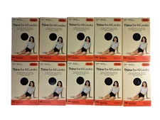Thinx For All Leaks Hi-Waist Bladder Leak Underwear Size M Black (10 Pack)
