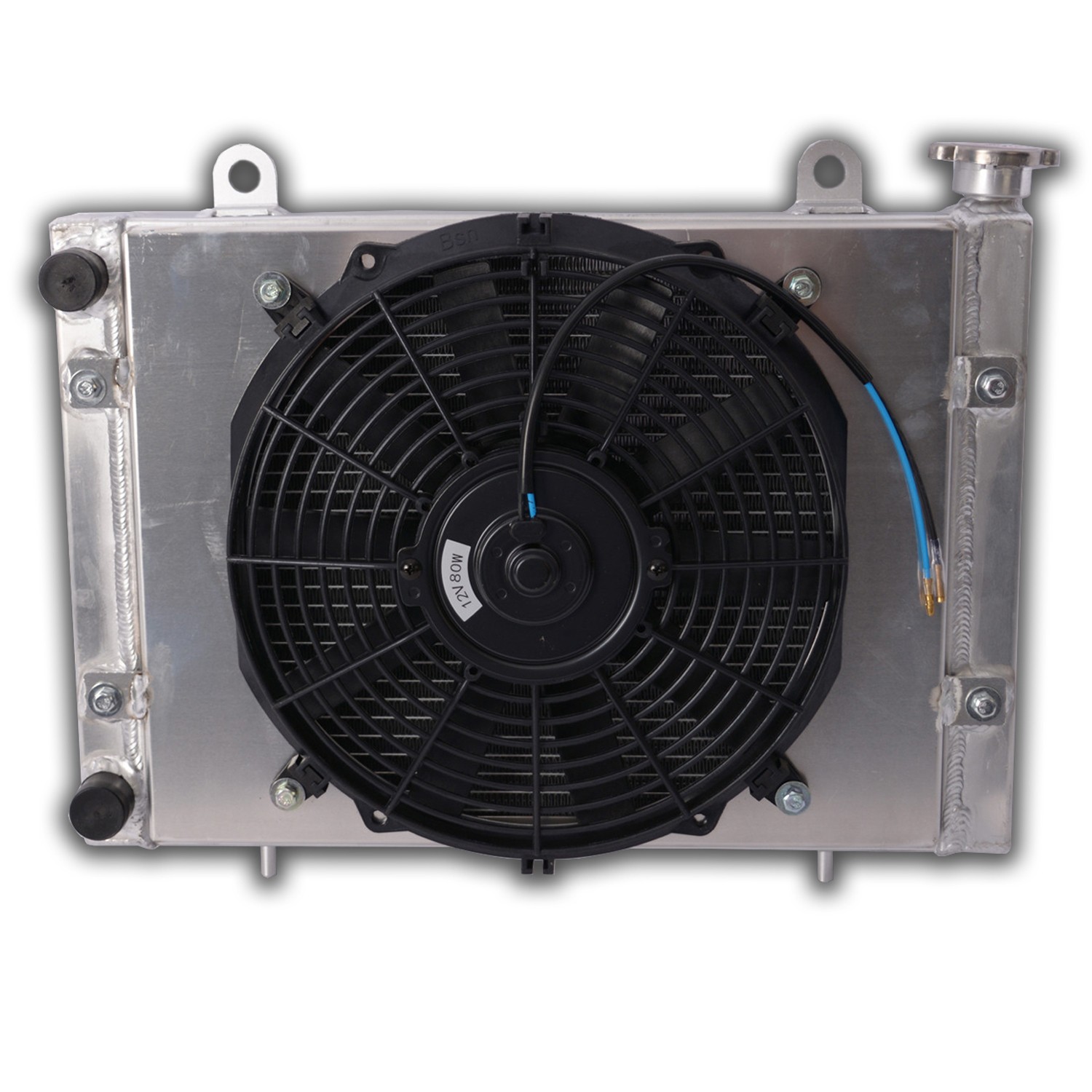 For Polaris:10-16 Ranger 800 4X4 6X6 EFI/10-14 Ranger 400 4X4 Radiator + Fan Kit