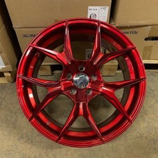 19" RED REX STYLE STAGGERED WHEELS FITS M45 Q45