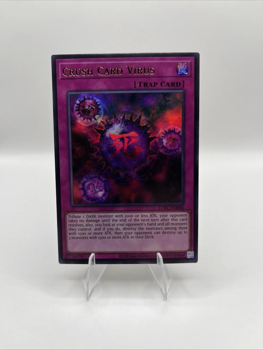 Crush Card Virus Yu-Gi-Oh! TCG Ultra Rare Individual Collectible