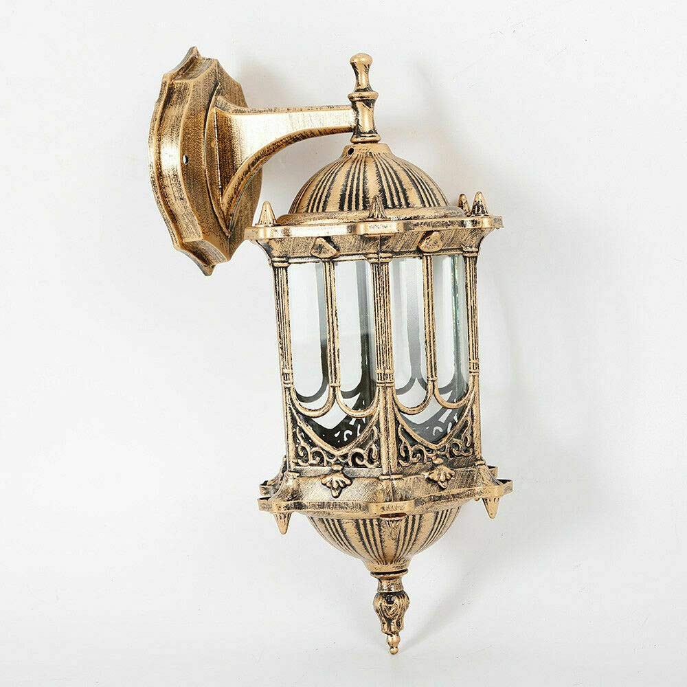 Wall Light Fixture Outdoor Exterior Lighting Lantern Lamp Porch Patio Sconce E27