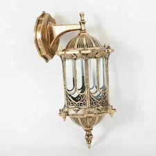 Wall Light Fixture Outdoor Exterior Lighting Lantern Lamp Porch Patio Sconce E27