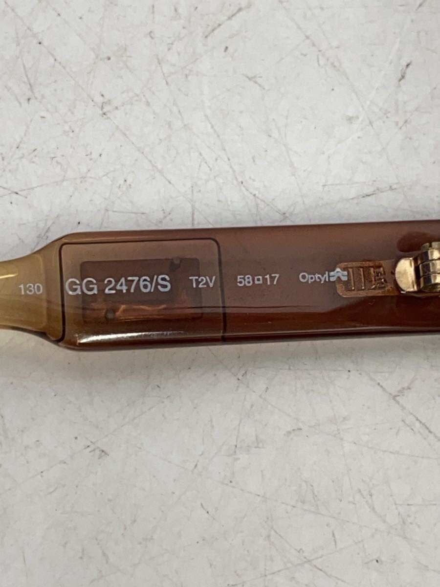 GUCCI Sunglasses Plastic BRW BRW Ladies thumbnail 5