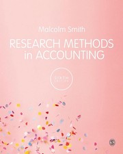 Research Methods in Accounting 6th Edition by Malcolm Smith (English) Paperback