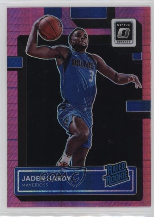 2022 Panini Donruss Optic Rated Hyper Pink Prizm Jaden Hardy #248 Rookie RC 1d40