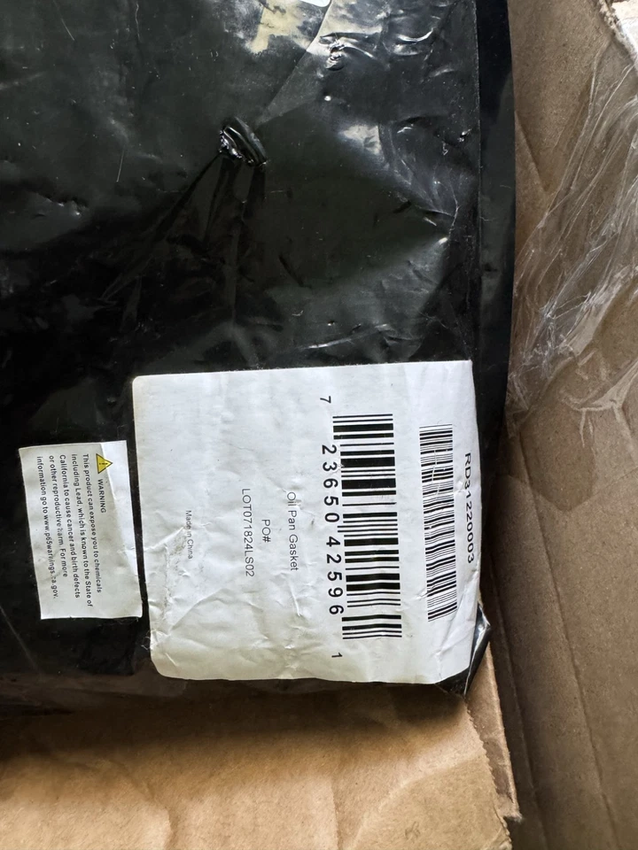 Nueva bomba de combustible, junta del cárter de aceite y filtro de aire de cabina para Dodge Charger RT 2008 Foto 3 de 3