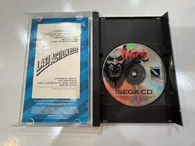 Bram Stoker's Dracula (Sega CD, 1993) CIB Complete with Manual + Reg Card VG!