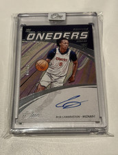 2024-25 Panini One and One Bub Carrington RC Autograph The Oneders /99 Sealed