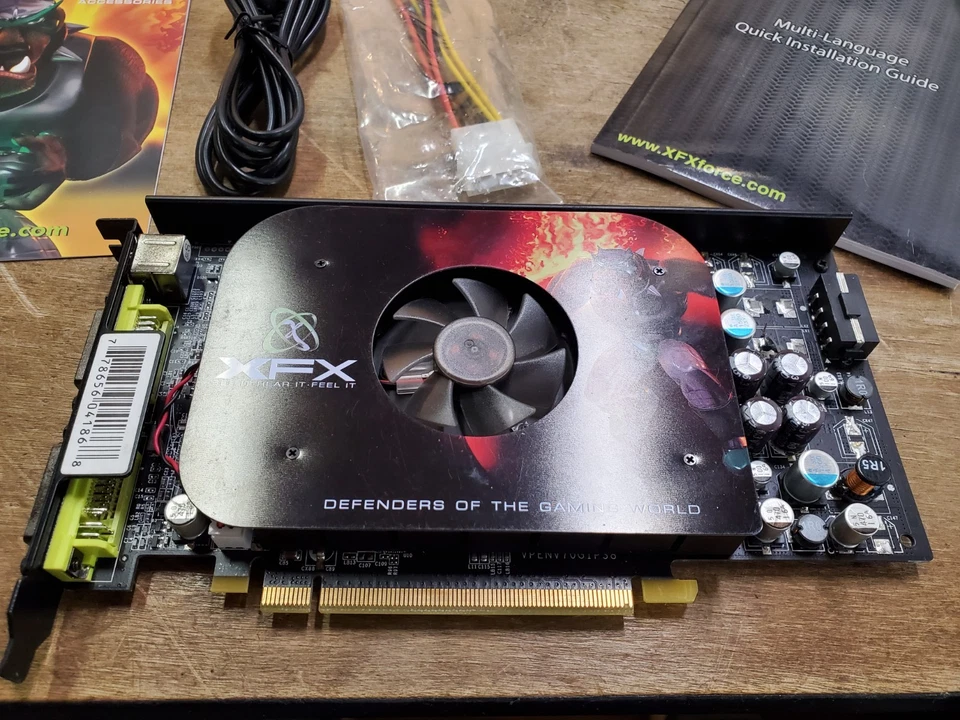 XFX Nvidia GeForce 6800 XTreme 256MB 256BIT DDR3 PCI Express Graphics Card Parts - Image 2 of 4