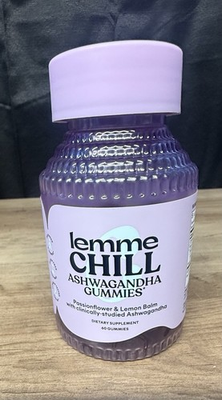 #ad #ad Lemme Chill De Stress Gummies 60ct Ashwagandha KSM 66 Stress Relief $22.00