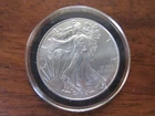 2017 Walking Liberty US Eagle Silver Dollar Coin 1 oz .999 Fine W/ Clear Case