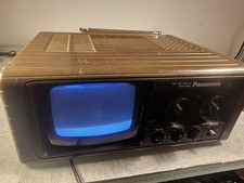 Working Panasonic Solid State Vintage Television MPN TR-525 5inch MONOCHROME